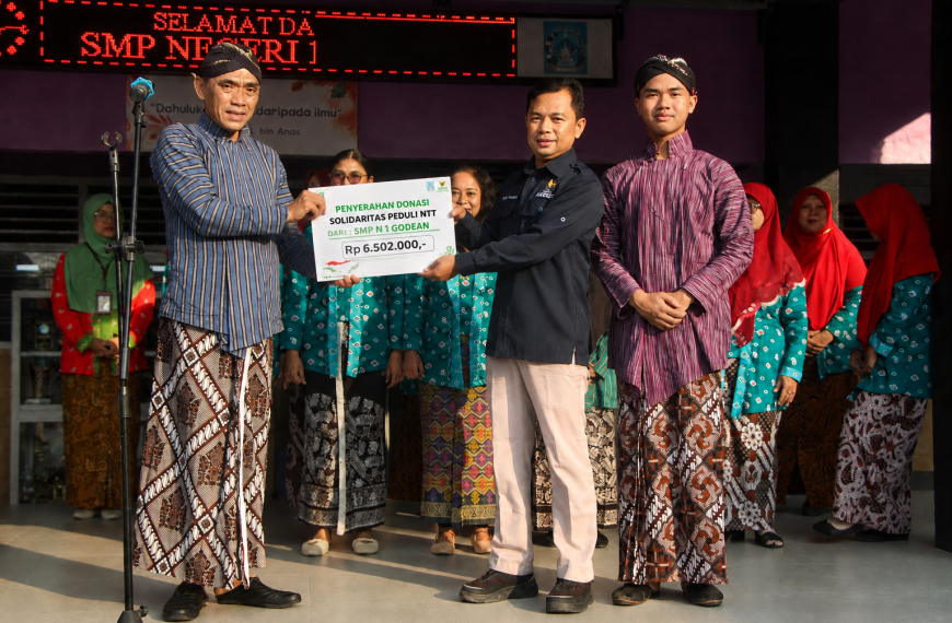 SMP Negeri 1 Godean Gelar Upacara Peringatan Hari Jadi…